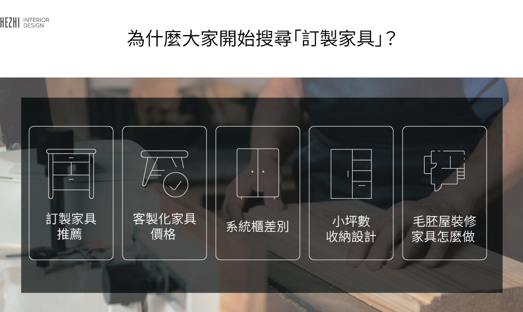 為什麼大家開始搜尋「訂製家具」？