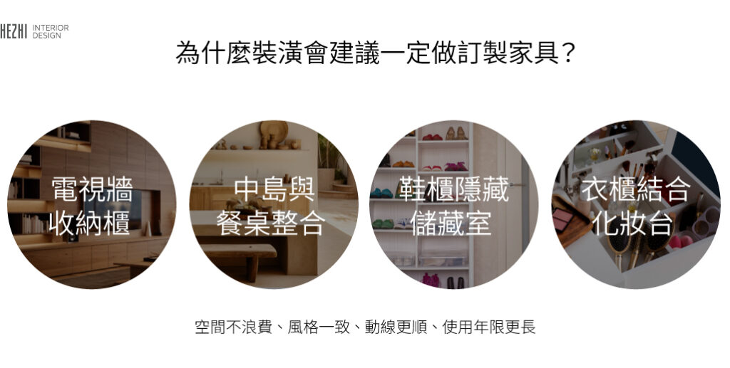 為什麼裝潢會建議一定做訂製家具？